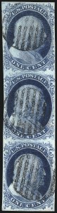 Sale 1037, Lot 1403, 1c 1851-56 Issue (Scott 5-9)