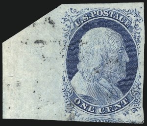 Sale 1037, Lot 1418, 1c 1851-56 Issue (Scott 5-9)