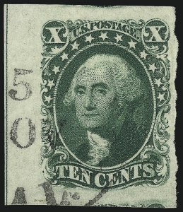 Sale 1037, Lot 1436, 3c-12c 1851-56 Issue (Scott 10-17)