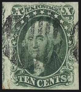 Sale 1037, Lot 1443, 3c-12c 1851-56 Issue (Scott 10-17)