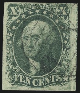 Sale 1037, Lot 1445, 3c-12c 1851-56 Issue (Scott 10-17)