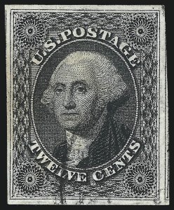 Sale 1037, Lot 1447, 3c-12c 1851-56 Issue (Scott 10-17)