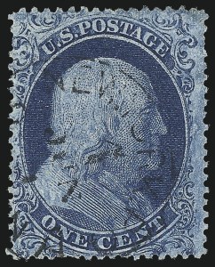 Sale 1037, Lot 1452, 1c 1857-60 Issue (Scott 18-24)