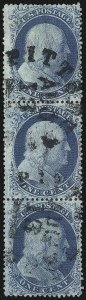 Sale 1037, Lot 1457, 1c 1857-60 Issue (Scott 18-24)