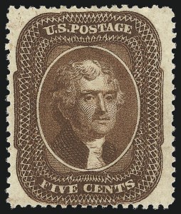 Sale 1037, Lot 1483, 3c-90c 1857-60 Issue (Scott 26-39)