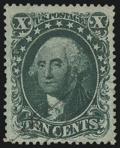 Sale 1037, Lot 1489, 3c-90c 1857-60 Issue (Scott 26-39)