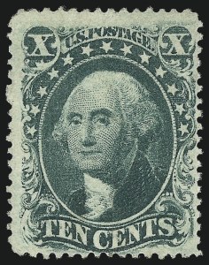 Sale 1037, Lot 1491, 3c-90c 1857-60 Issue (Scott 26-39)