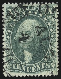 Sale Number 1037, Lot Number 1492, 3c-90c 1857-60 Issue (Scott 26-39) Sale Number 1037, Lot Number 1492, 3c-90c 1857-60 Issue (Scott 26-39)