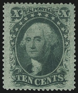Sale 1037, Lot 1495, 3c-90c 1857-60 Issue (Scott 26-39)