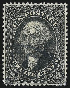 Sale Number 1037, Lot Number 1496, 3c-90c 1857-60 Issue (Scott 26-39) Sale Number 1037, Lot Number 1496, 3c-90c 1857-60 Issue (Scott 26-39)