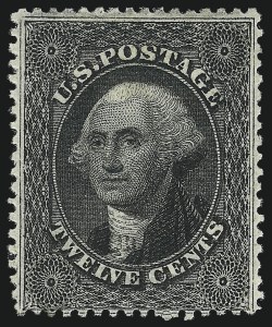 Sale 1037, Lot 1501, 3c-90c 1857-60 Issue (Scott 26-39)