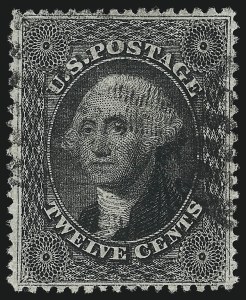 Sale 1037, Lot 1502, 3c-90c 1857-60 Issue (Scott 26-39)