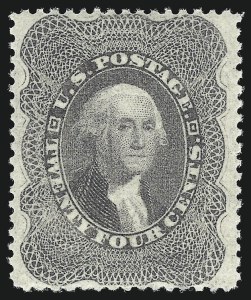 Sale 1037, Lot 1503, 3c-90c 1857-60 Issue (Scott 26-39)