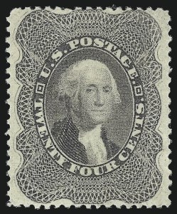 Sale 1037, Lot 1505, 3c-90c 1857-60 Issue (Scott 26-39)