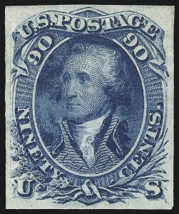 Sale 1037, Lot 1534, 1861-66 Issue (Scott 56-66)