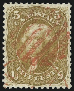 Sale 1037, Lot 1555, 1861-66 Issue (Scott 67-78c)