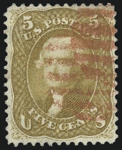 Sale 1037, Lot 1556, 1861-66 Issue (Scott 67-78c)