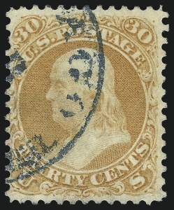 Sale 1037, Lot 1570, 1861-66 Issue (Scott 67-78c)
