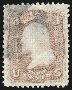 Sale 1037, Lot 1585, 1867-68 Grilled Issue (Scott 79-101)