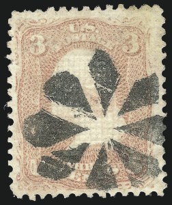 Sale 1037, Lot 1589, 1867-68 Grilled Issue (Scott 79-101)
