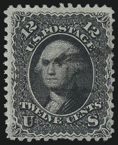 Sale 1037, Lot 1601, 1867-68 Grilled Issue (Scott 79-101)