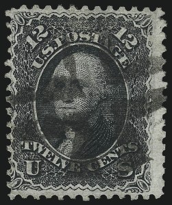 Sale 1037, Lot 1602, 1867-68 Grilled Issue (Scott 79-101)