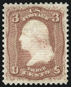 Sale 1037, Lot 1605, 1867-68 Grilled Issue (Scott 79-101)