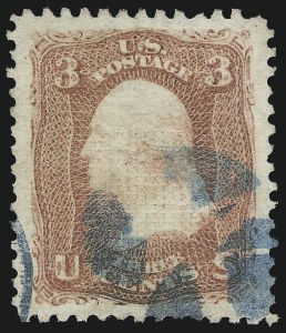 Sale 1037, Lot 1607, 1867-68 Grilled Issue (Scott 79-101)