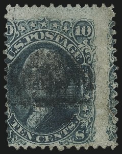 Sale 1037, Lot 1615, 1867-68 Grilled Issue (Scott 79-101)