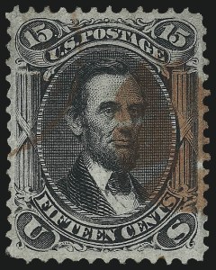 Sale 1037, Lot 1617, 1867-68 Grilled Issue (Scott 79-101)