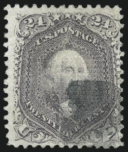 Sale 1037, Lot 1618, 1867-68 Grilled Issue (Scott 79-101)