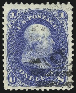 Sale 1037, Lot 1630, 1875 Re-Issue of 1861-66 Issue (Scott 102-111)