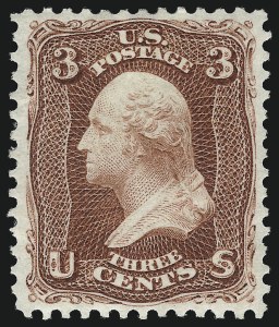 Sale 1037, Lot 1634, 1875 Re-Issue of 1861-66 Issue (Scott 102-111)