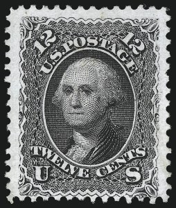 Sale 1037, Lot 1644, 1875 Re-Issue of 1861-66 Issue (Scott 102-111)