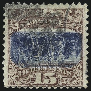 Sale 1037, Lot 1685, 1869 Pictorial Issue Inverts (Scott 119b-120b)
