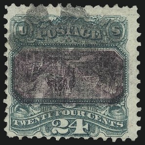 Sale 1037, Lot 1686, 1869 Pictorial Issue Inverts (Scott 119b-120b)