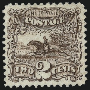 Sale 1037, Lot 1687, 1875 Re-Issue of 1869 Pictorial Issue (Scott 123-132)