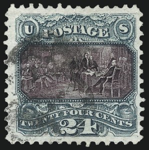 Sale 1037, Lot 1699, 1875 Re-Issue of 1869 Pictorial Issue (Scott 123-132)