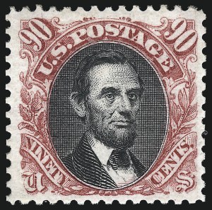 Sale 1037, Lot 1704, 1875 Re-Issue of 1869 Pictorial Issue (Scott 123-132)