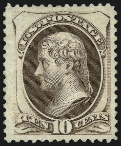 Sale 1037, Lot 1735, 1870-73 Bank Note Issues (Scott 134-166)
