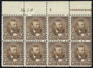Sale 1037, Lot 1779, 1890-93 Issue (Scott 219-229a)