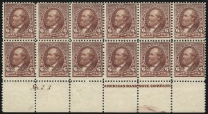 Sale 1037, Lot 1781, 1890-93 Issue (Scott 219-229a)