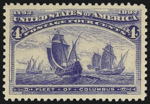 Sale Number 1037, Lot Number 1809, 1893 Columbian Issue, 1c thru 30c (Scott 230-239)