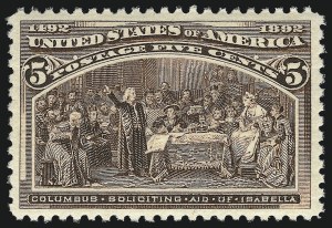 Sale Number 1037, Lot Number 1812, 1893 Columbian Issue, 1c thru 30c (Scott 230-239)