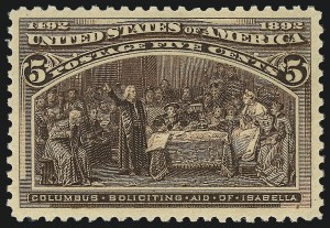 Sale 1037, Lot 1815, 1893 Columbian Issue, 1c thru 30c (Scott 230-239)