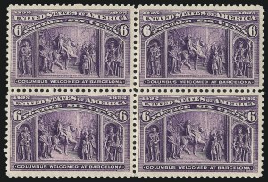 Sale 1037, Lot 1819, 1893 Columbian Issue, 1c thru 30c (Scott 230-239)