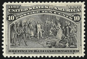 Sale Number 1037, Lot Number 1826, 1893 Columbian Issue, 1c thru 30c (Scott 230-239)