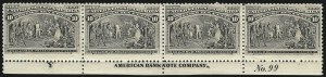 Sale 1037, Lot 1827, 1893 Columbian Issue, 1c thru 30c (Scott 230-239)