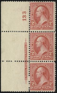 Sale 1037, Lot 1867, 1894-98 Bureau Issues (Scott 246-284)