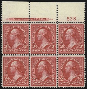 Sale 1037, Lot 1886, 1894-98 Bureau Issues (Scott 246-284)